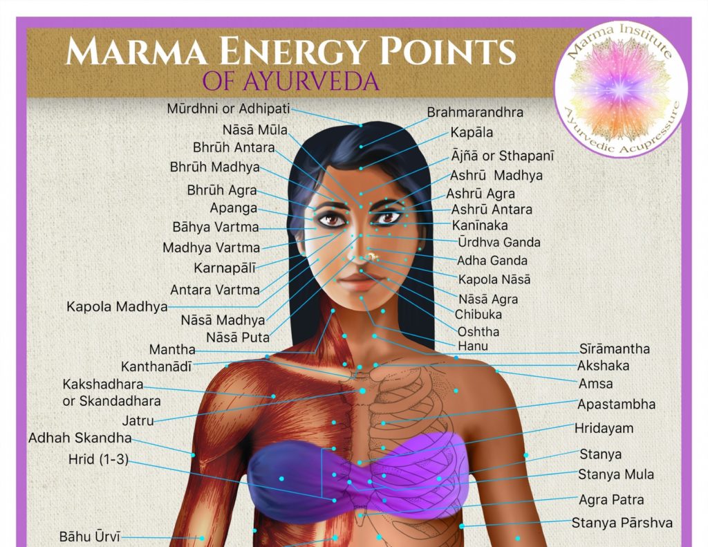 Marma Energy Points of Ayurveda